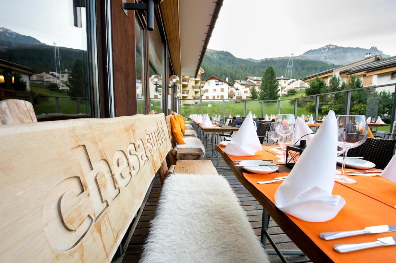 Hotel Chesa Surlej Сильваплана Экстерьер фото